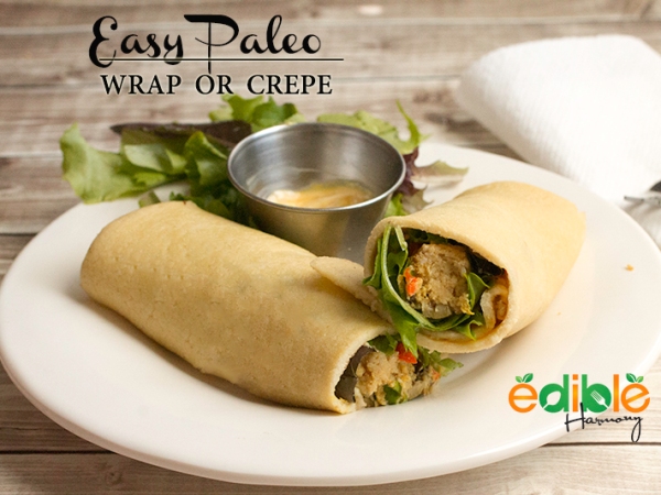 Easy Paleo Wrap or Crepe (nut-free)